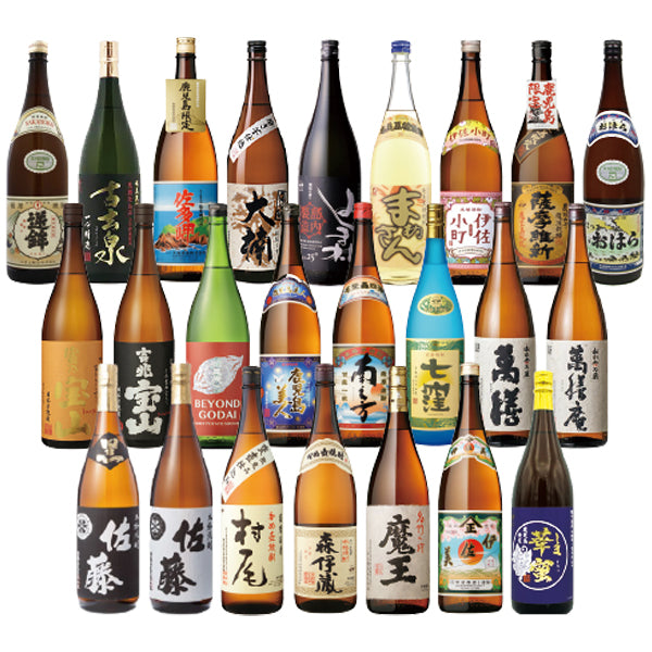 S-1 【送料無料】森伊蔵・魔王・村尾が入る24本セット – 鹿児島の焼酎専門店 焼酎維新館