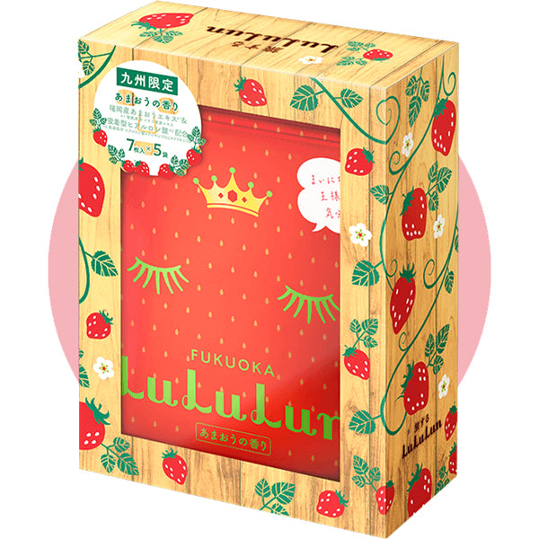 【九州限定】Fukuoka LuLuLun(あまおうの香り) 7枚入×5袋