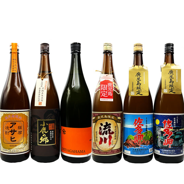 【鹿児島限定】鹿児島限定芋焼酎 1800ml もぜ 6本セット