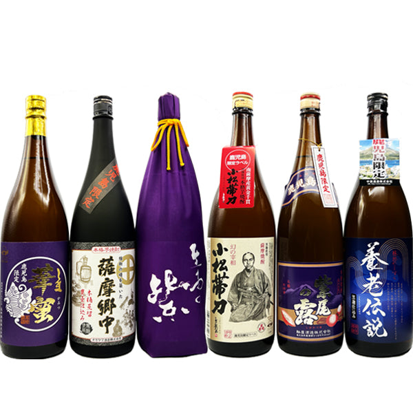 【鹿児島限定】鹿児島限定芋焼酎 1800ml わっぜか 6本セット