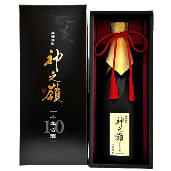 数量限定】奄美 神之嶺 10年古酒 箱入 38° 720ml -黒糖焼酎- – 鹿児島