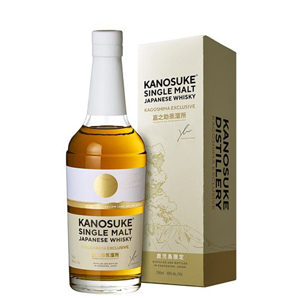 【鹿児島限定】嘉之助 シングルモルト KAGOSHIMA EXCLUSIVE 箱入 48° 700ml -ウイスキー-