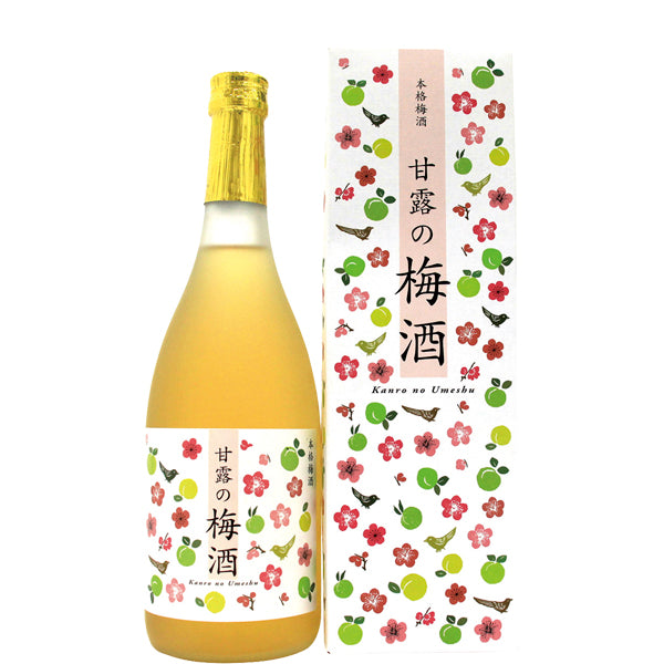 甘露の梅酒 箱入 14° 720ml -梅酒-