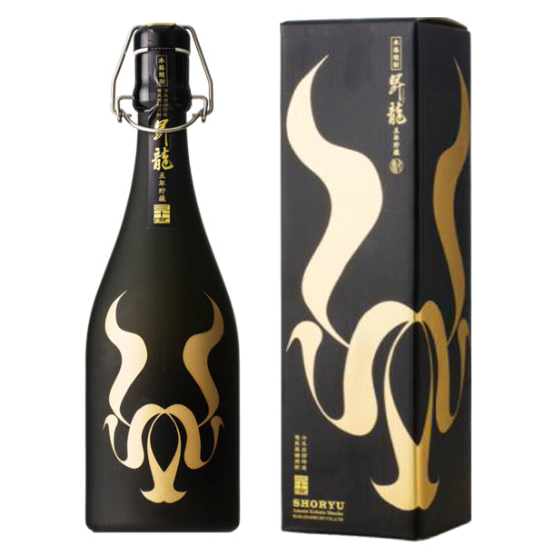 数量限定】三種の神氣 昇龍 金ラベル 箱入 30° 720ml -黒糖焼酎