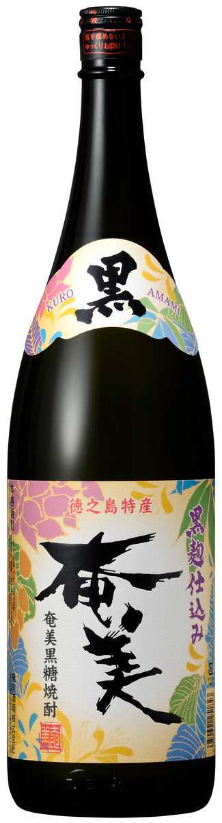 黒奄美 25° 1800ml -黒糖焼酎- – 鹿児島の焼酎専門店 焼酎維新館