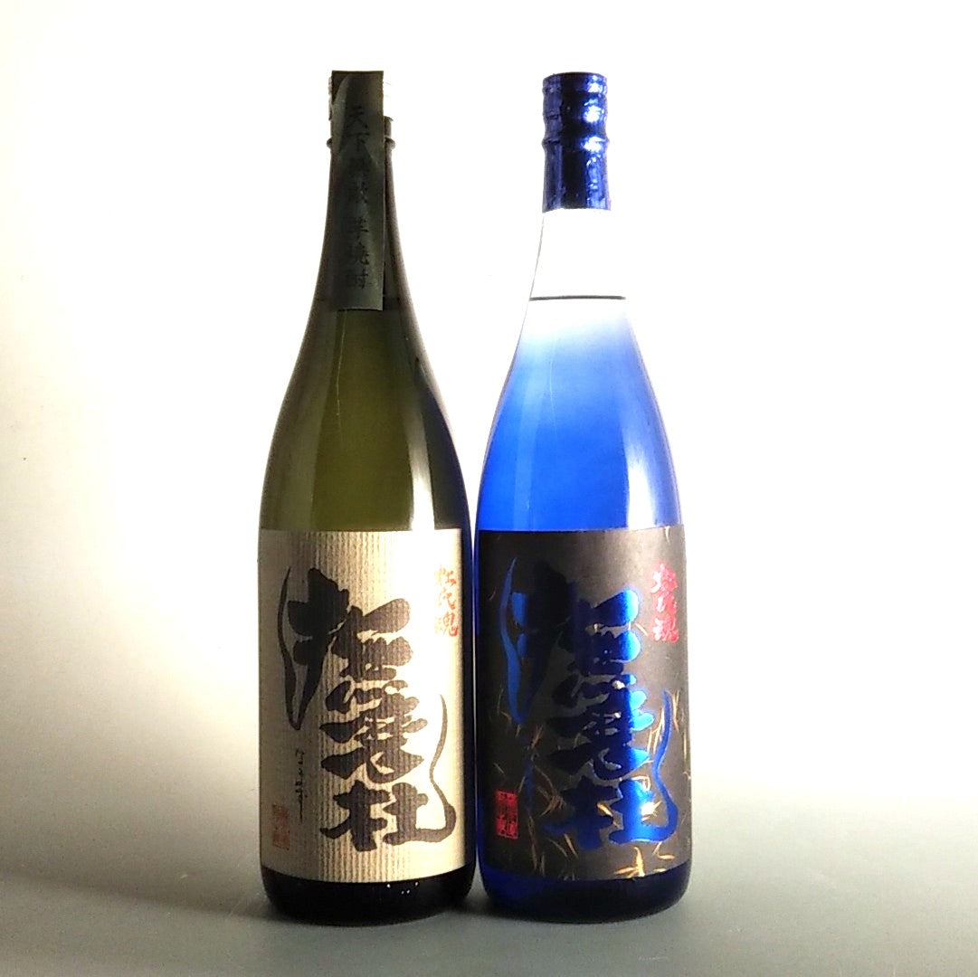 【神酒造】撫磨杜(なまず)VSブルーテールキャットセット 25° 1800ml