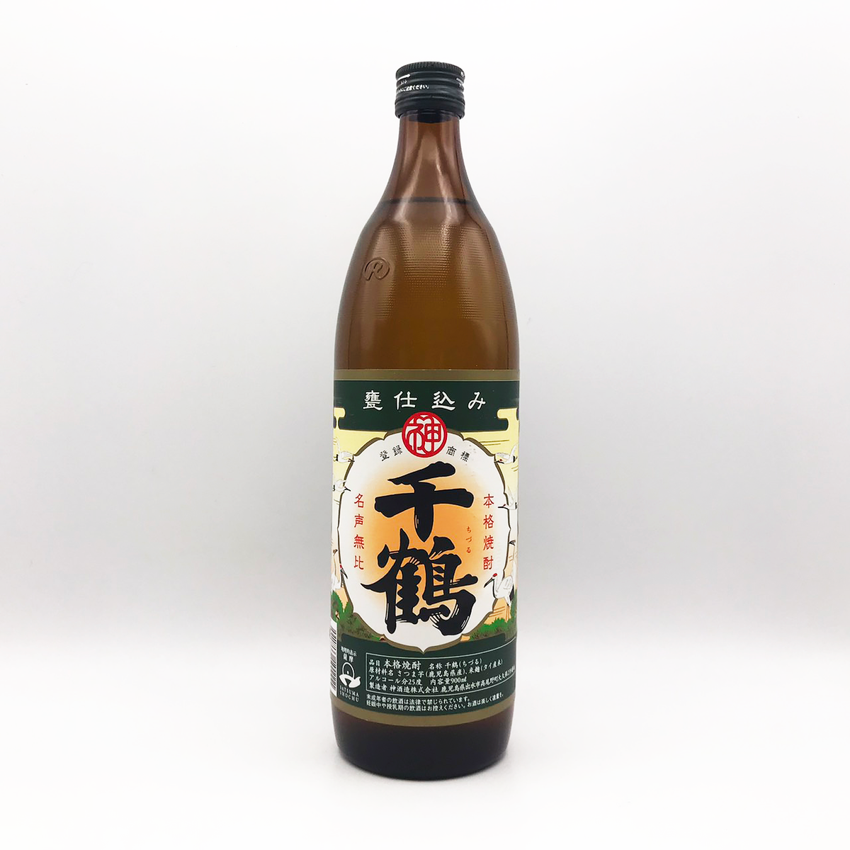 千鶴 25° 900ml -芋焼酎- – 鹿児島の焼酎専門店 焼酎維新館