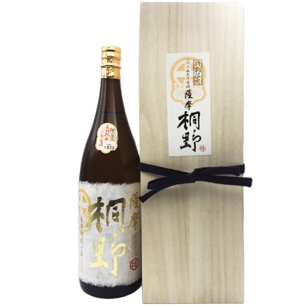 数量限定・販売店限定】甕壺貯蔵7年古酒 薩摩 桐野 25° 1800ml -芋焼酎 数量限定・販売店限定】甕壺貯蔵7年古酒 薩摩 桐野 25° 1800ml -芋焼酎