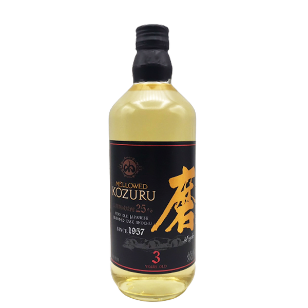 MELLOWED KOZURU 磨 25° 720ml -米焼酎- – 鹿児島の焼酎専門店 焼酎維新館