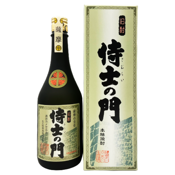 販売店限定】侍士の門 25° 720ml -芋焼酎- – 鹿児島の焼酎専門店 焼酎維新館