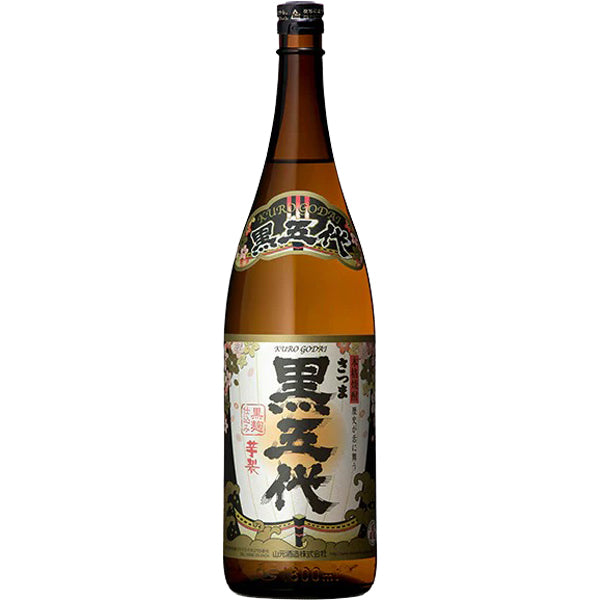 さつま黒五代 25° 1800ml -芋焼酎- – 鹿児島の焼酎専門店 焼酎維新館