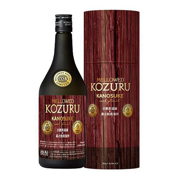 【数量限定】MELLOWED KOZURU KANOSUKE cask finish 2023 41° 700ml -米焼酎-