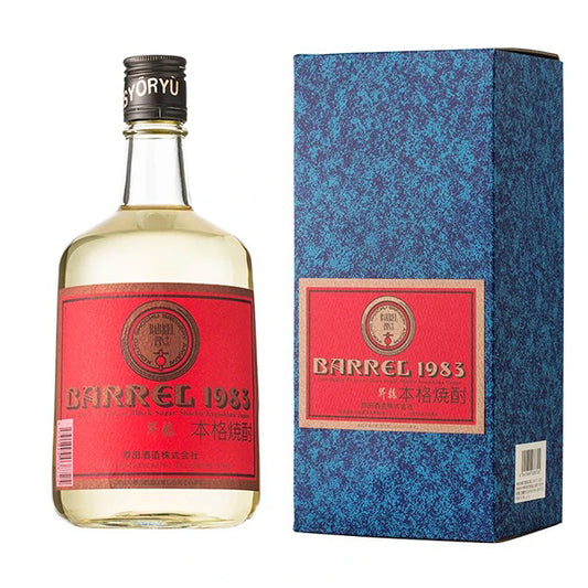 【数量限定】バーレル 箱入 38° 720ml -黒糖焼酎-