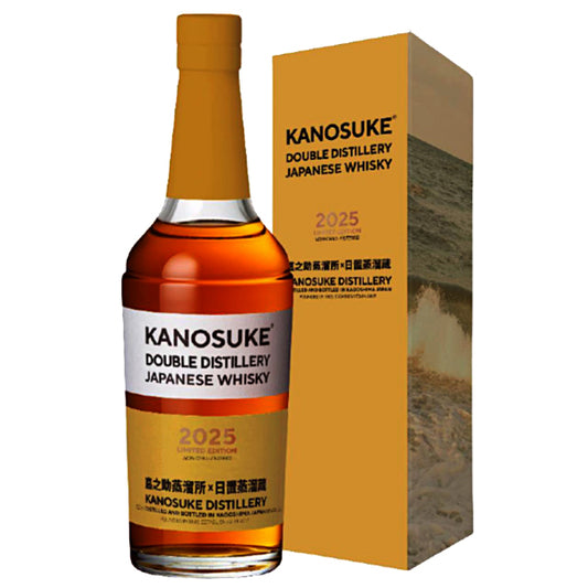 【数量限定】嘉之助 DOUBLE DISTILLERY 2025 LIMITED EDITION 箱入 59° 700ml -ウイスキー-