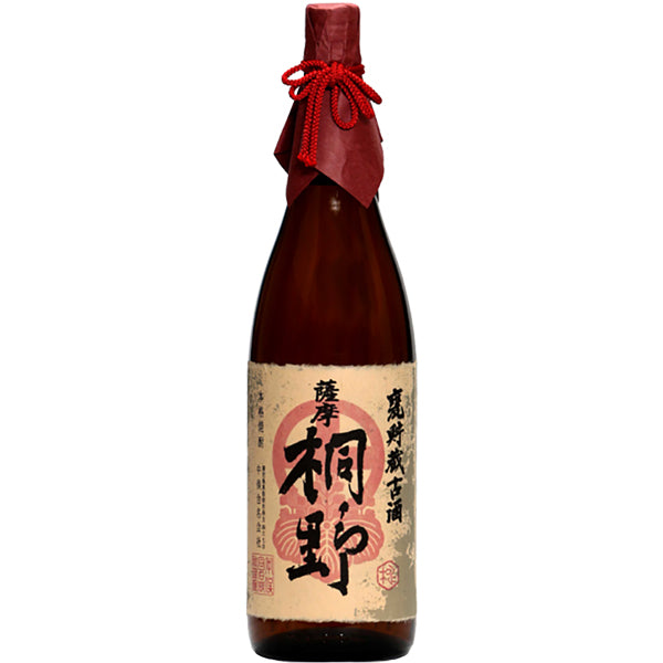 数量限定・販売店限定】甕壺貯蔵5年古酒 薩摩 桐野 25° 1800ml -芋焼酎- – 鹿児島の焼酎専門店 焼酎維新館