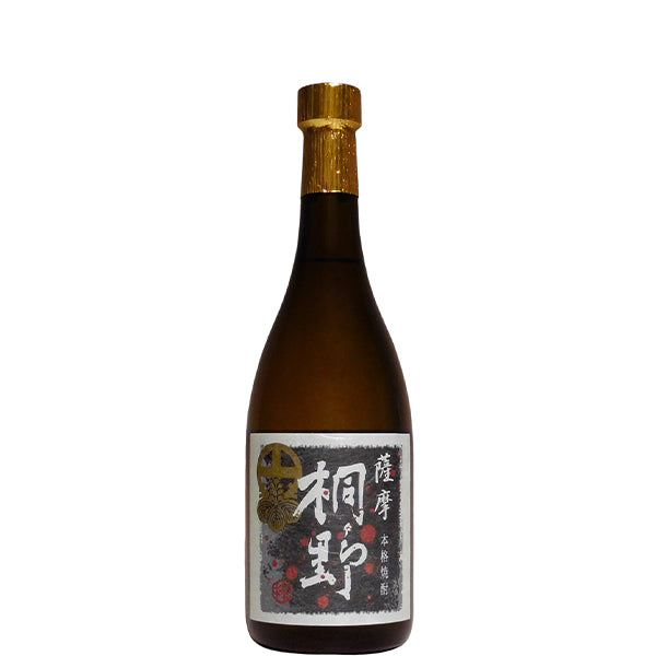 【数量限定】【販売店限定】黒 桐野 25° 720ml -芋焼酎-