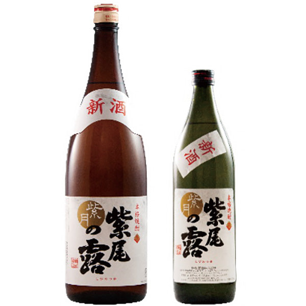 【新焼酎】紫尾の露 紫月 25° 900ml -芋焼酎-