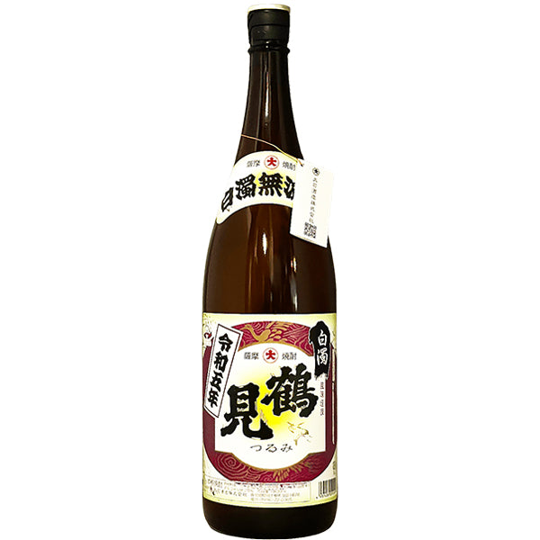 鶴見 白濁 無濾過 25° 1800ml -芋焼酎-