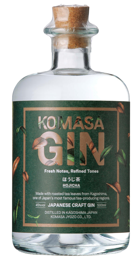 KOMASA GIN-ほうじ茶- 45° 500ml -クラフトジン-