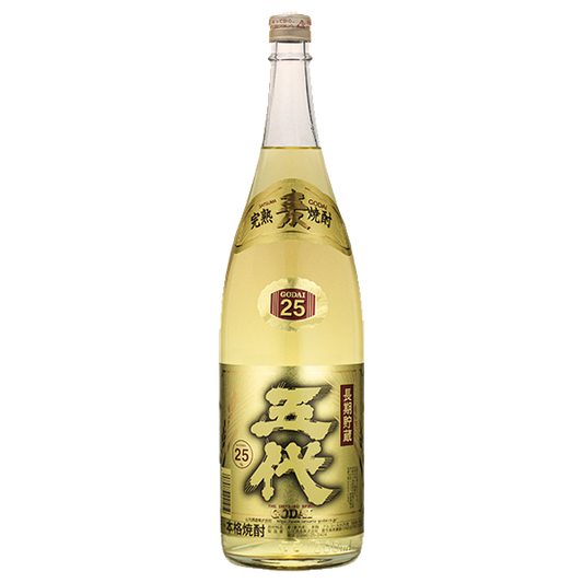 五代麦長期貯蔵酒 25° 1800ml -麦焼酎-