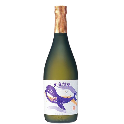 【季節限定・販売店限定】くじらのボトル 綾紫 黒麹 25° 720ml -芋焼酎-