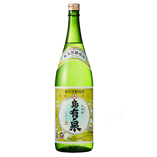 島有泉 20° 1800ml -黒糖焼酎-