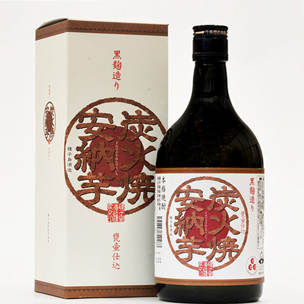 炭火焼安納芋 25° 720ml -芋焼酎- – 鹿児島の焼酎専門店 焼酎維新館