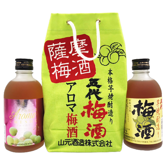 五代梅酒とアロマ梅酒 セット 12° 300ml -梅酒-